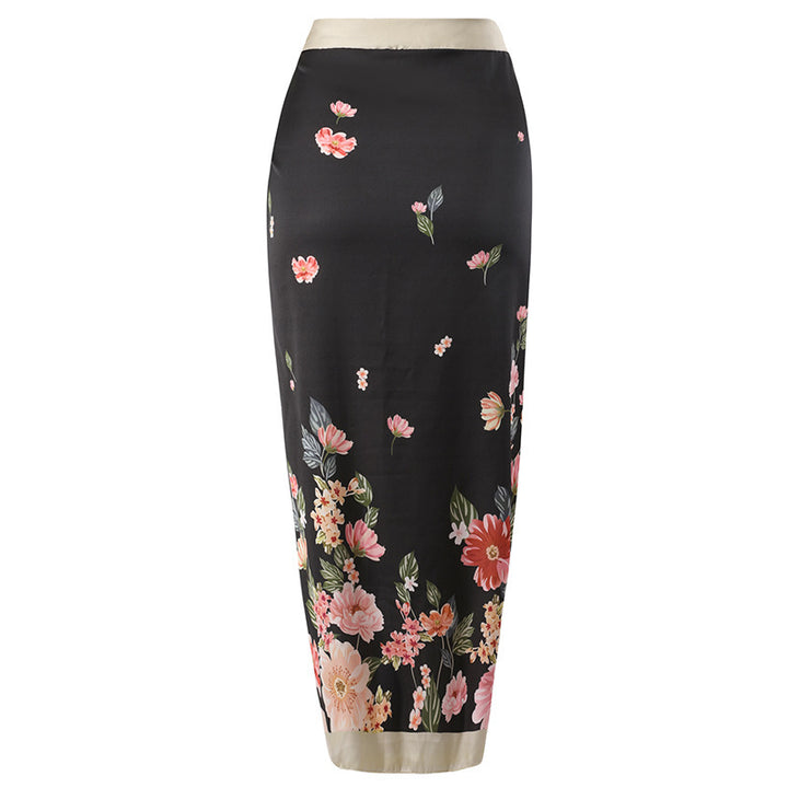 Dame Elegante badesuit med blomstret design Skovae