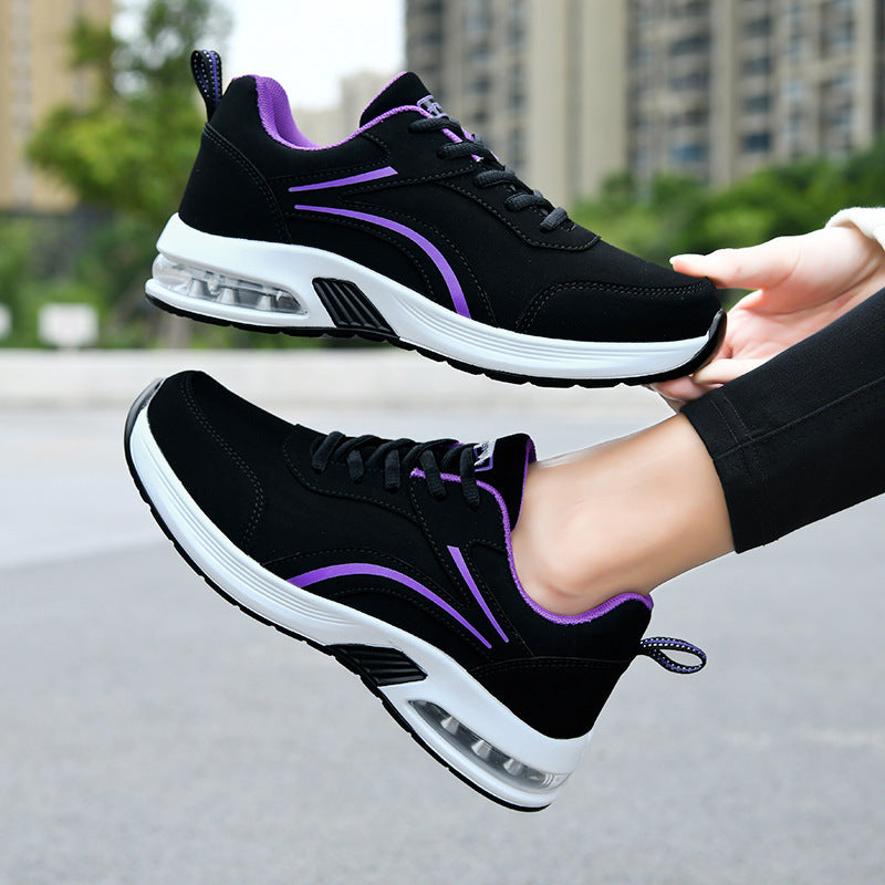 Herren nan luftdæmpet City-Sneaker med ergonomisk EVA-mellemsål og polstret ankelskaft Skovae
