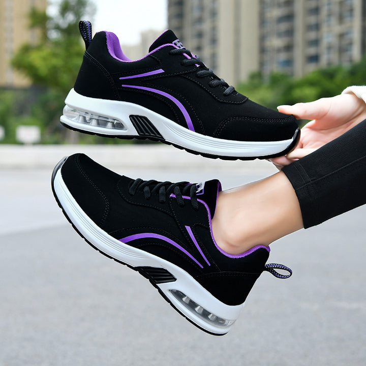 Herren nan luftdæmpet City-Sneaker med ergonomisk EVA-mellemsål og polstret ankelskaft Skovae