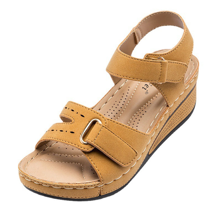 Dame Wedge-sandaler med justerbare remme og ergonomisk fodbottom Stilla