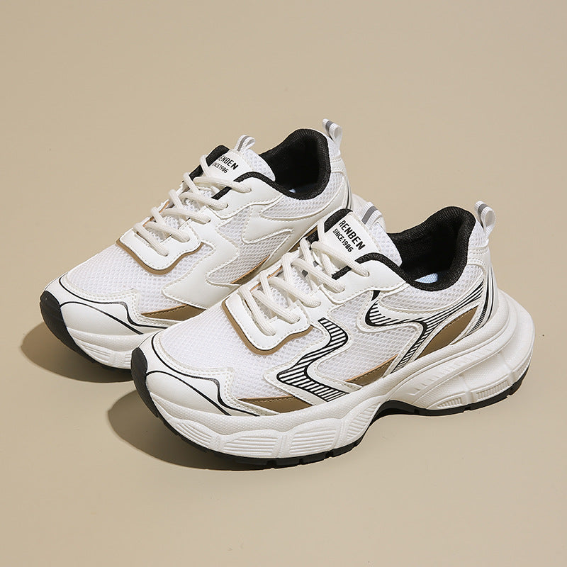 Dame Sporty Sneakers med støddæmpende sål og åndbar mesh-overflade Stilla