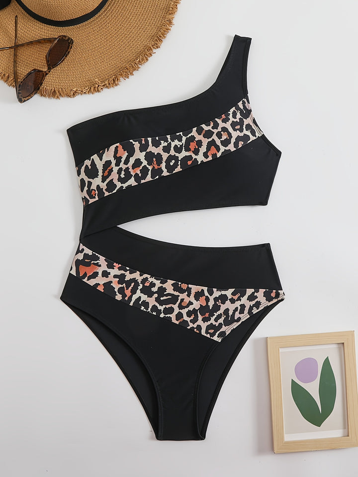 Dame Elegant Bikini-sæt med dyremønster Skovae