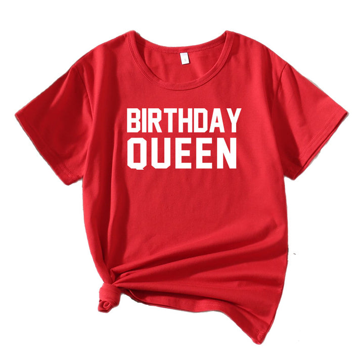 Dame Fritids Fødselsdag Fest T-Shirt Stilla