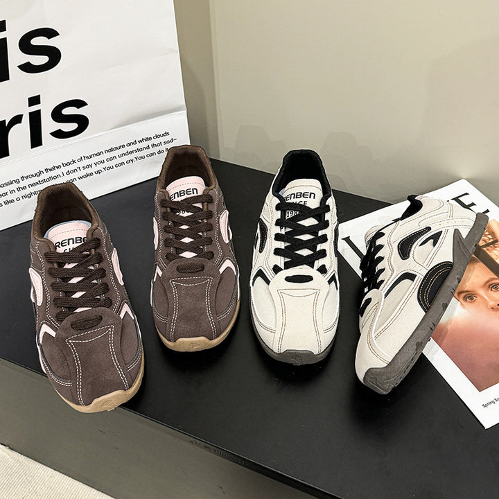 Dame Sporty Sneakers med åndbar overfladestruktur og skridsikker sål Stilla