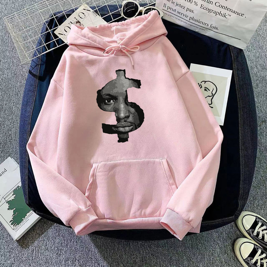 Kvindernes hoodie med markant grafisk print Skovae