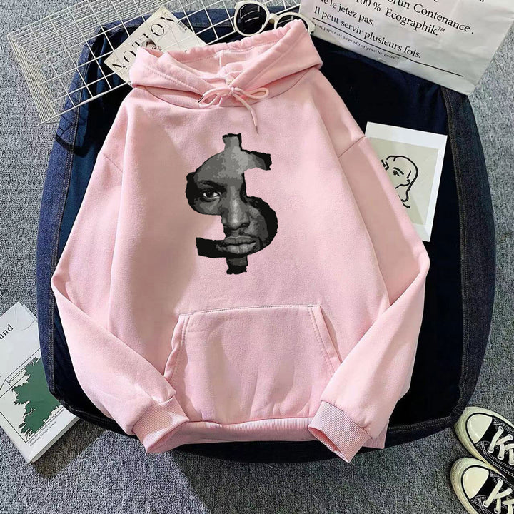 Kvindernes hoodie med markant grafisk print Skovae