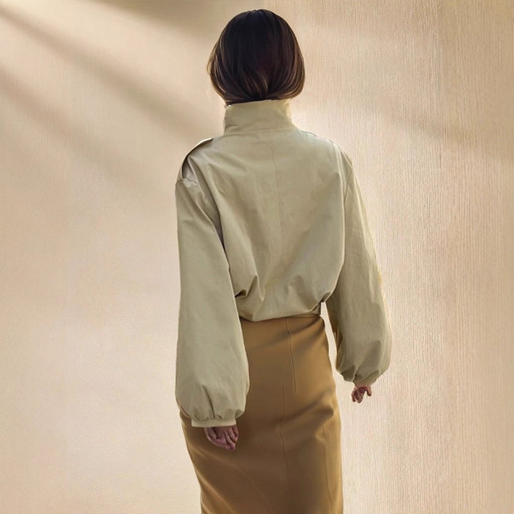 Dame modischer blazer med innovativt design Stilla