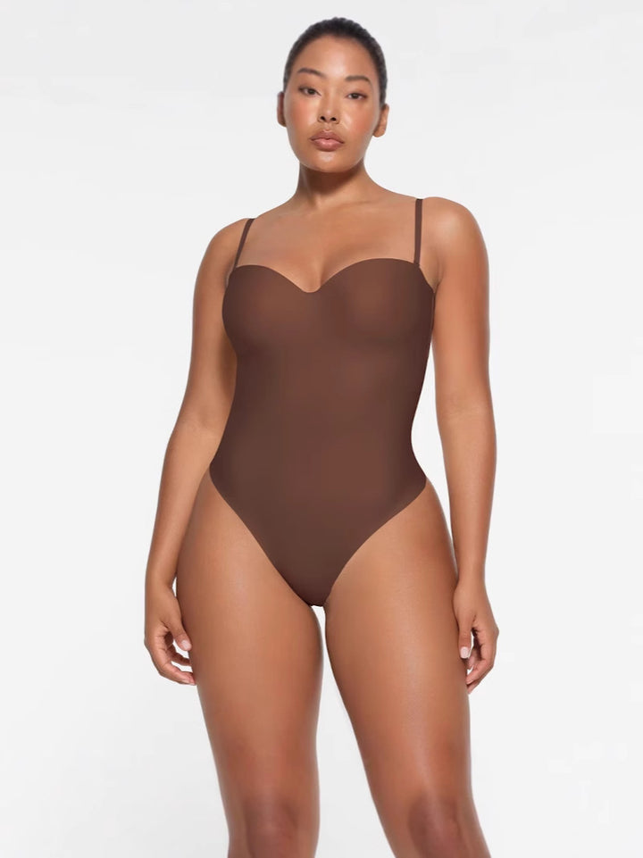 Dame Behagelig Formende Bodystocking Stilla