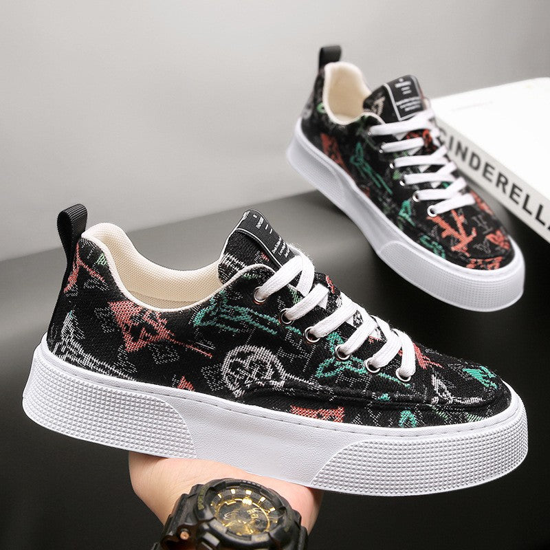Dame Modische Sneakers med kontrasterende design og blød fodsenge-teknologi Stilla