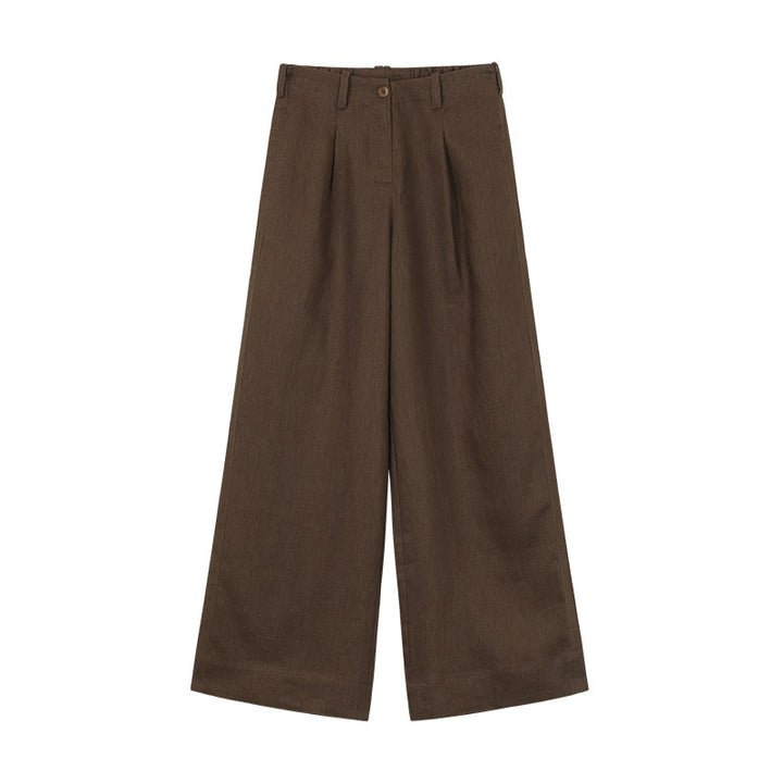 Dame brede Dress Pants i elegant stil Stilla