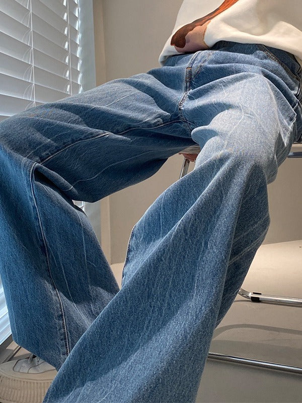 Dame løstsiddende jeans med høj talje og moderne vintage-look Stilla