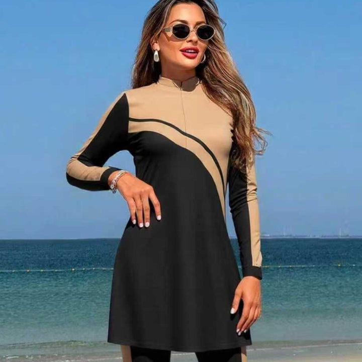 Dame Sport-overdel med elegant leggings Skovae