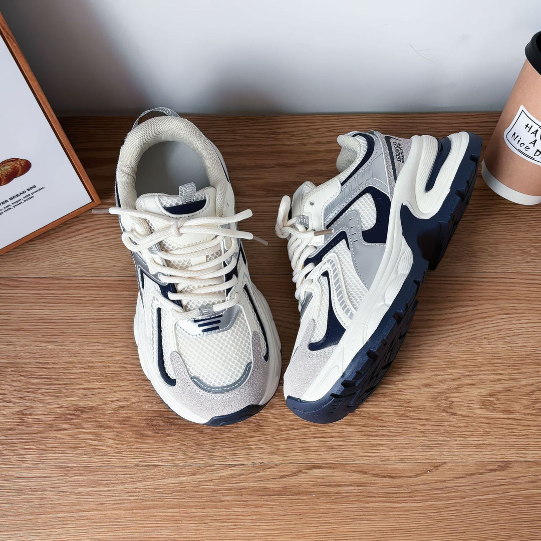 Dame Åndbare Sneakers med stødabsorberende mellemsål og sporty design Stilla