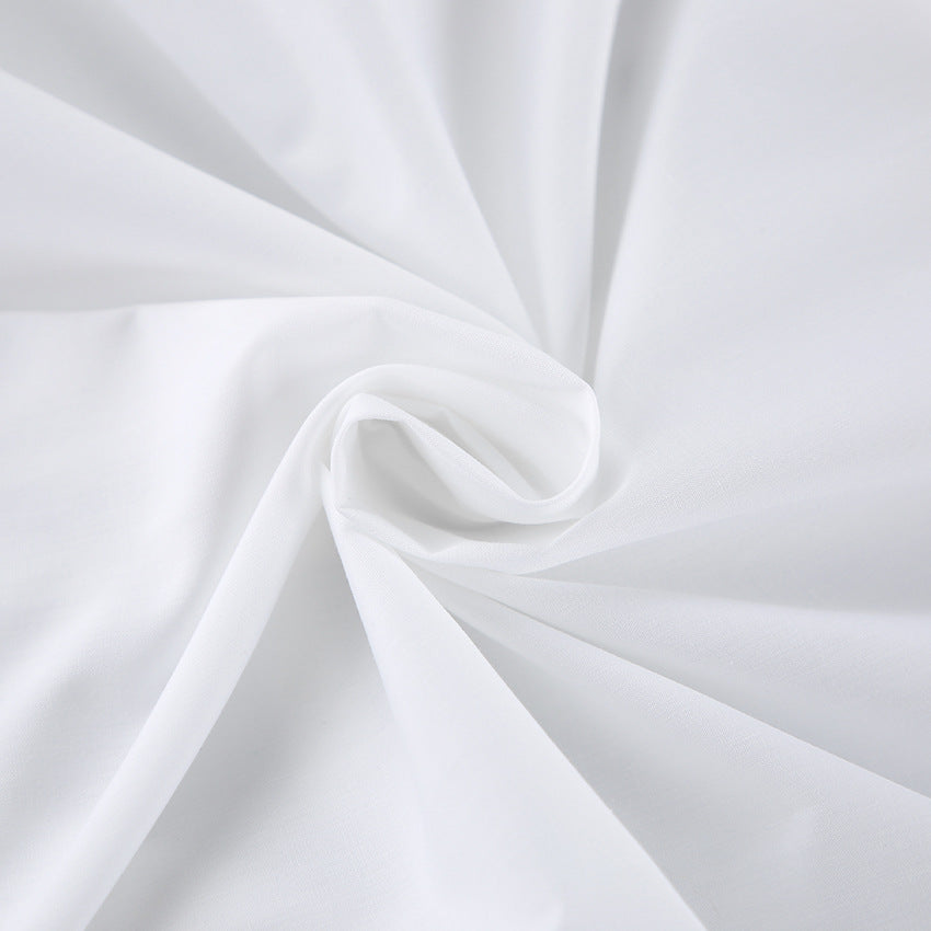 Damebluse med draperinger og dekorative sløjfer Stilla