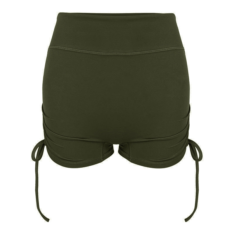 Dame Højtaljede Badeshorts med justerbare Sidesnore Stilla