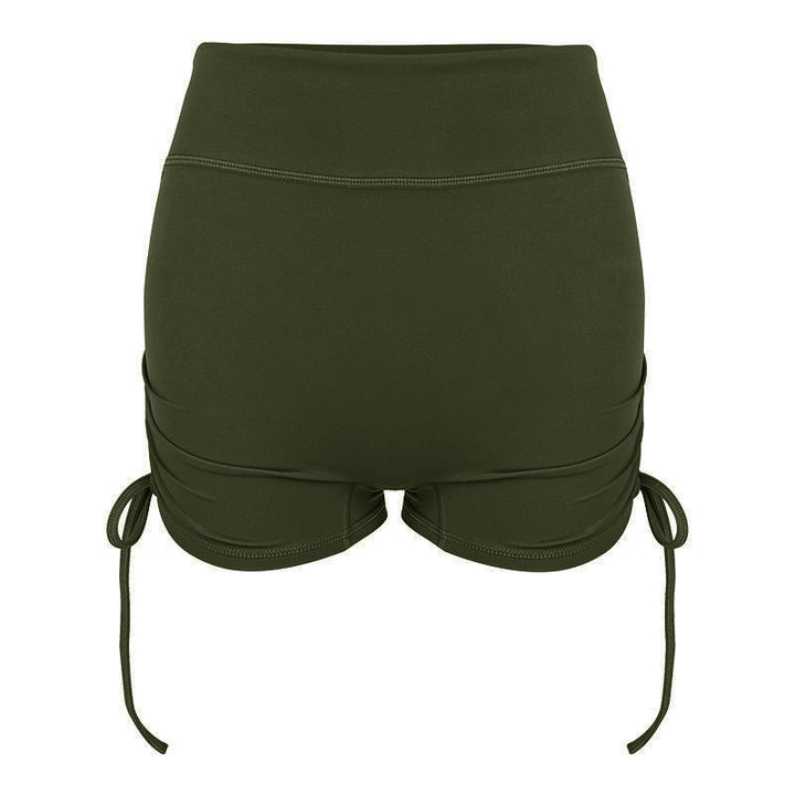 Dame Højtaljede Badeshorts med justerbare Sidesnore Stilla