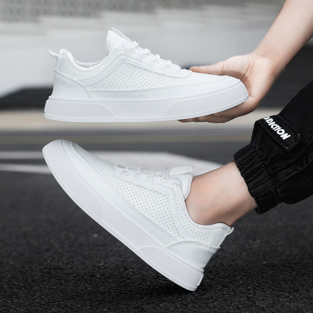 Dame fritids-sneakers med åndbart overfladestruktur og skridsikker sål Stilla