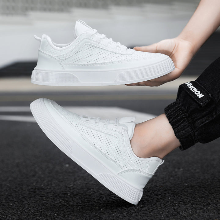 Dame fritids-sneakers med åndbart overfladestruktur og skridsikker sål Stilla