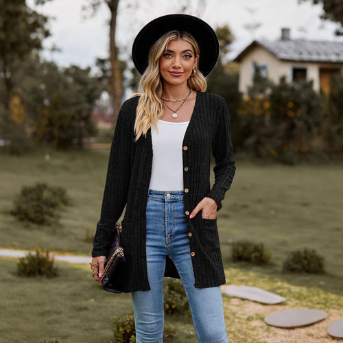 Dame Langmodischer Cardigan Stilla