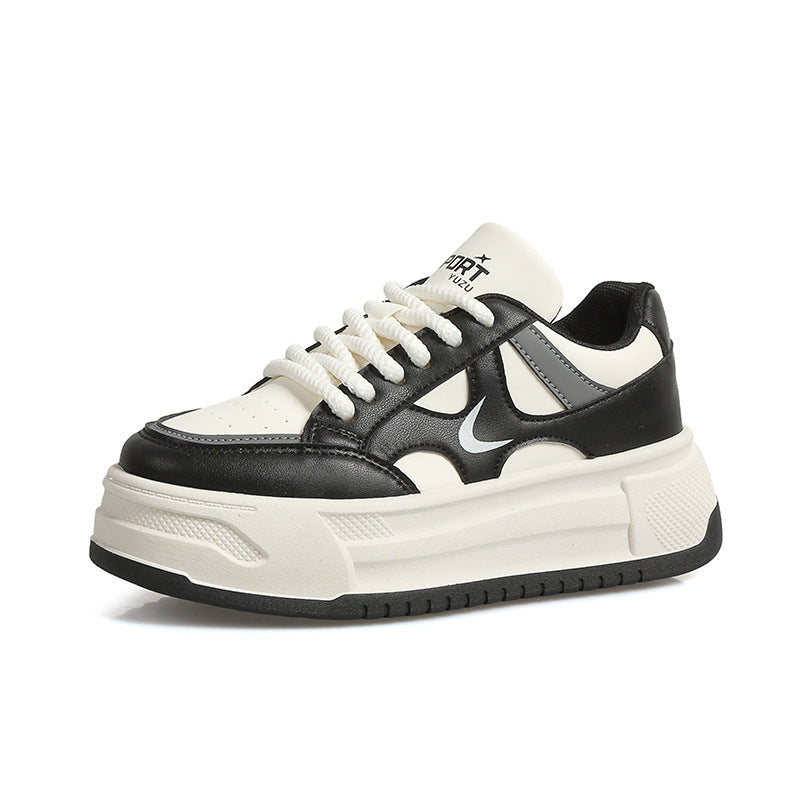 Dame Chunky Sneakers med dæmpende sål og åndbart overflade Stilla