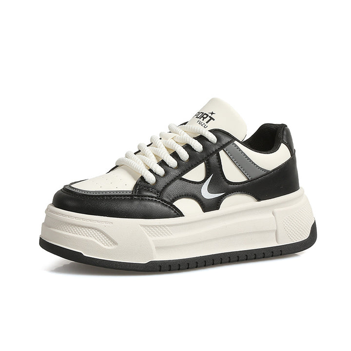 Dame Chunky Sneakers med dæmpende sål og åndbart overflade Stilla