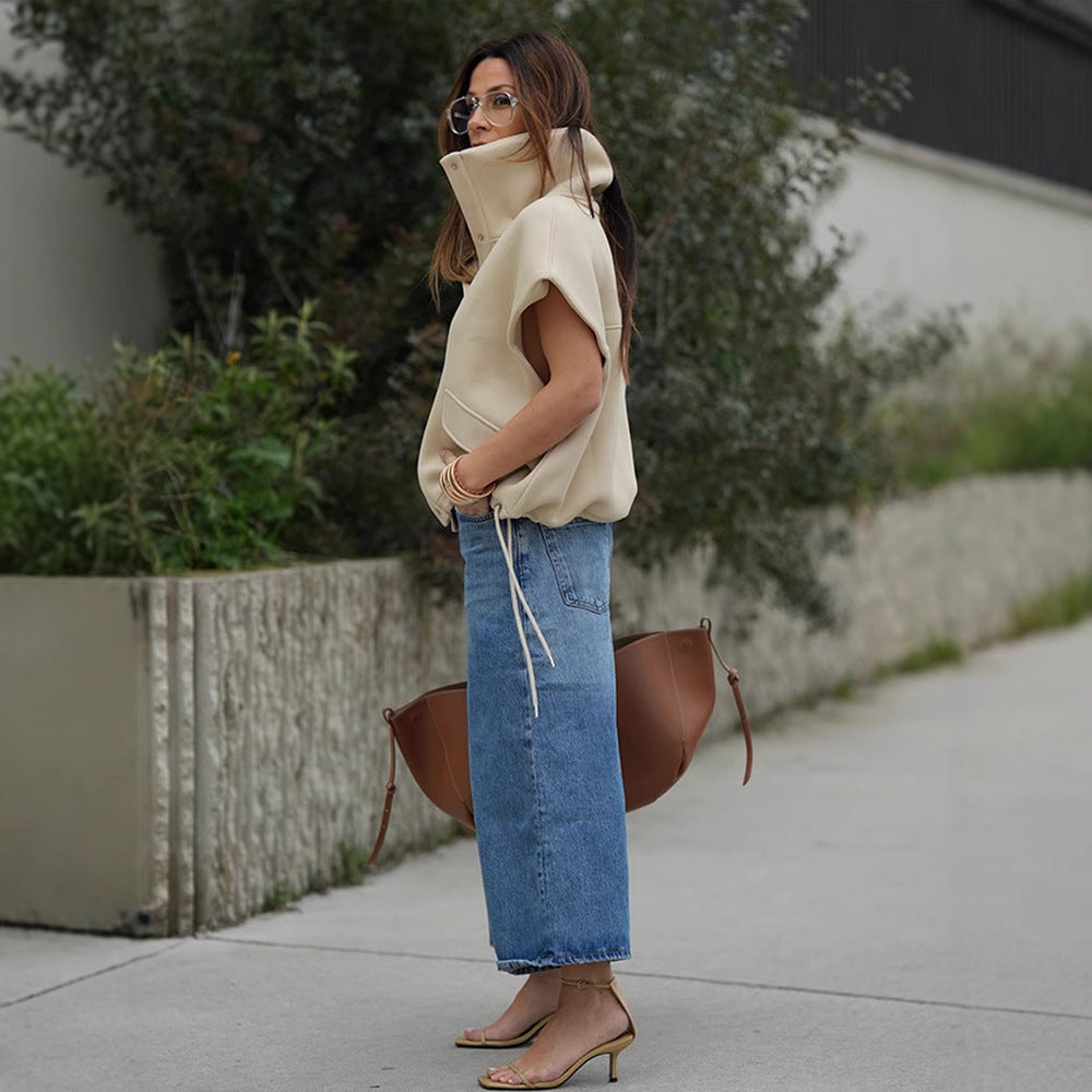 Dame quilted Utility-vest Stilla