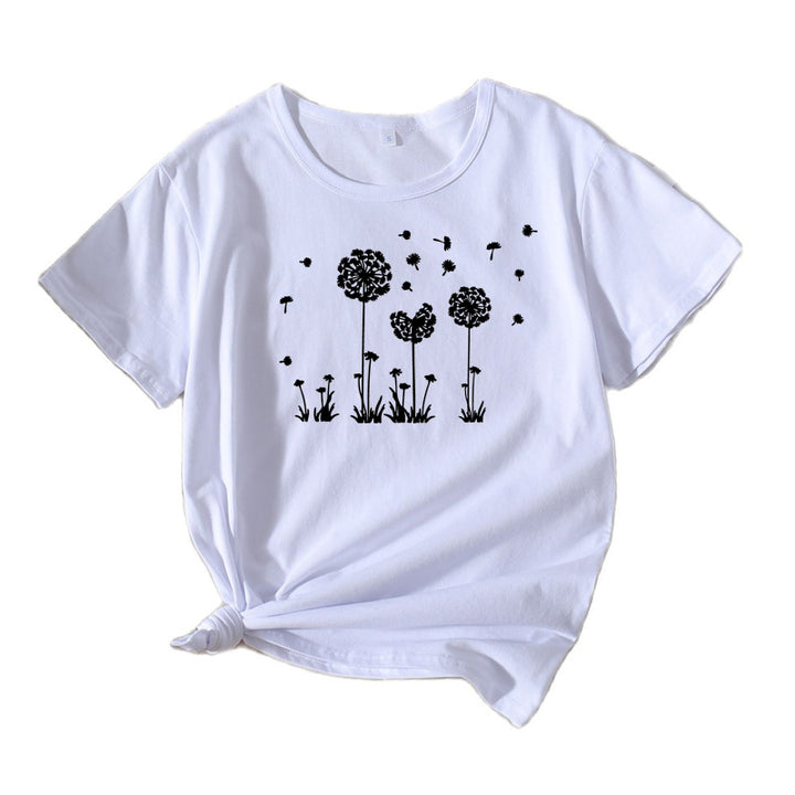 Dame Fritid Grafik T-Shirt Stilla 1751261914