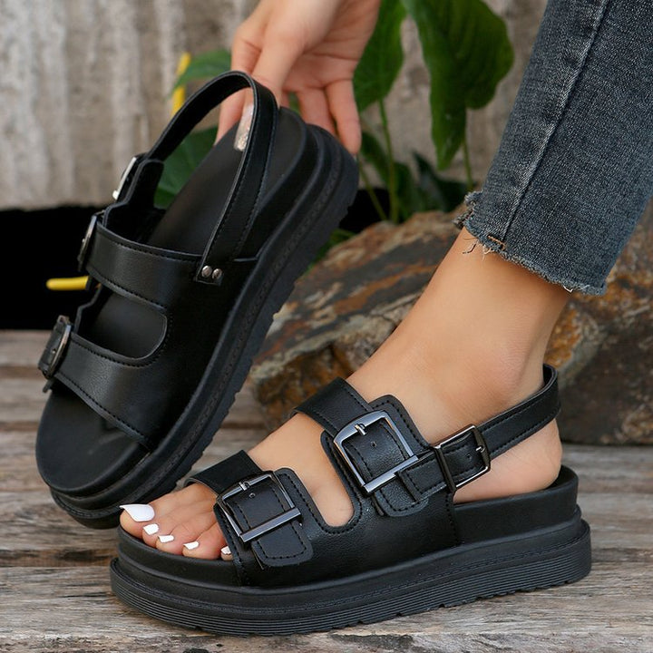 Dame Sandaler med justerbare spænder og skridsikker sål Stilla