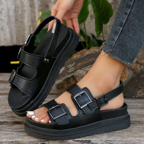 Dame Sandaler med justerbare spænder og skridsikker sål Stilla