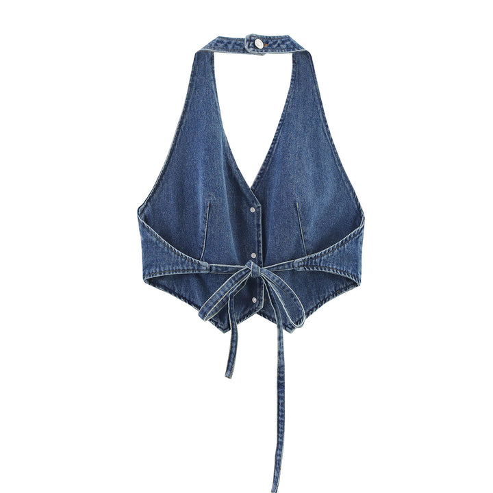 Femme Denim Vest Stilla