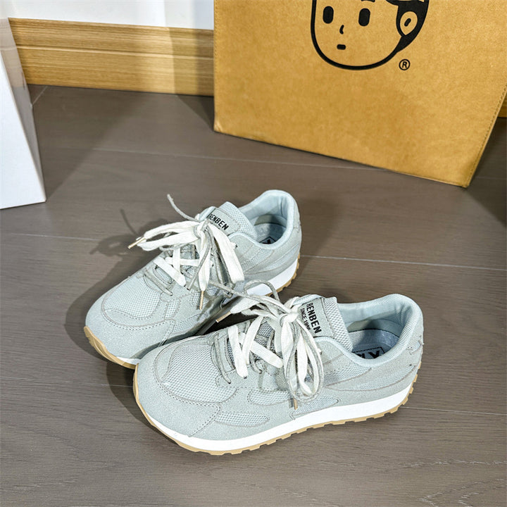 Dame Sporty Sneakers med åndbart mesh-overflade og ergonomisk støddæmpningsteknologi Stilla
