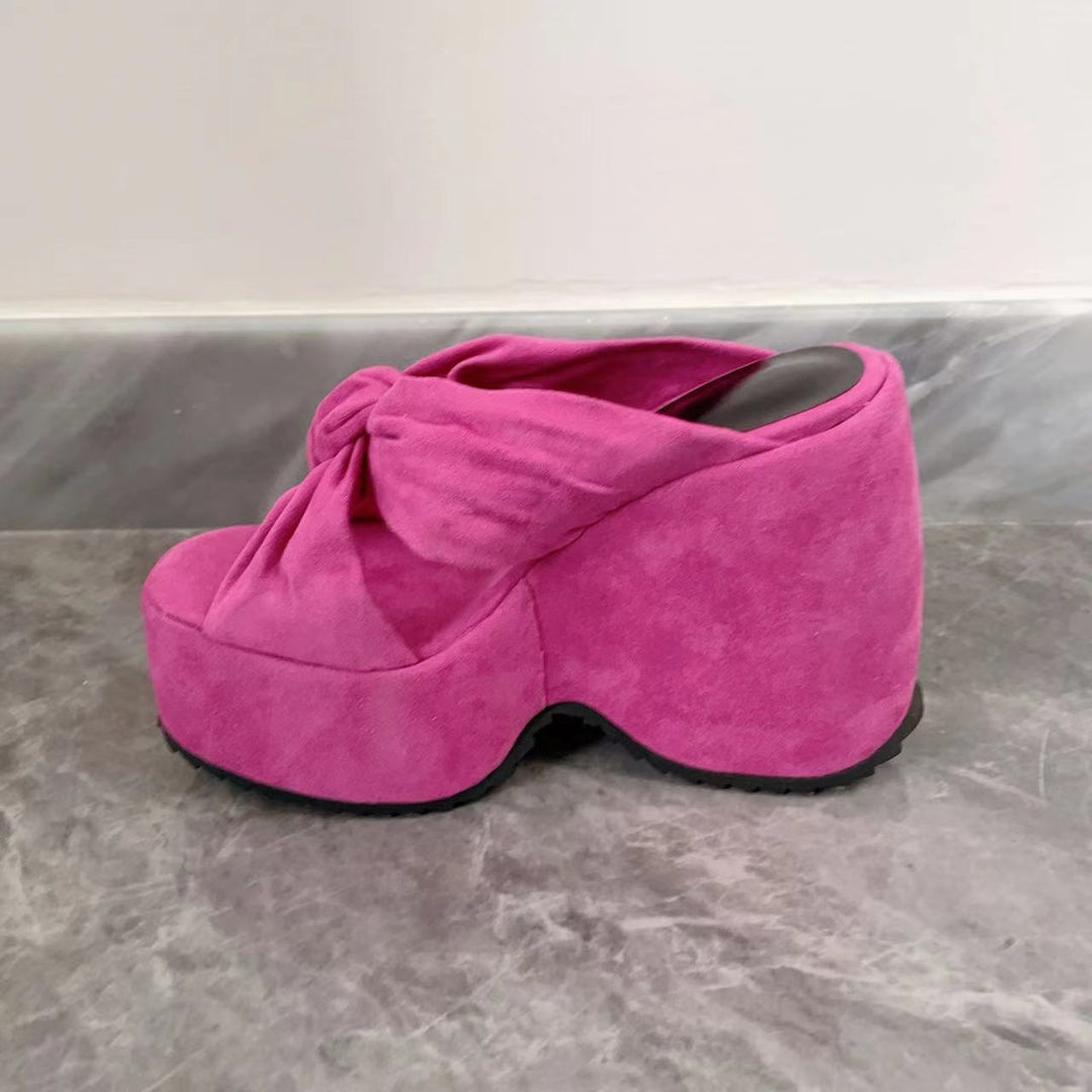 Femme Knudefront Platform Wedges Stilla