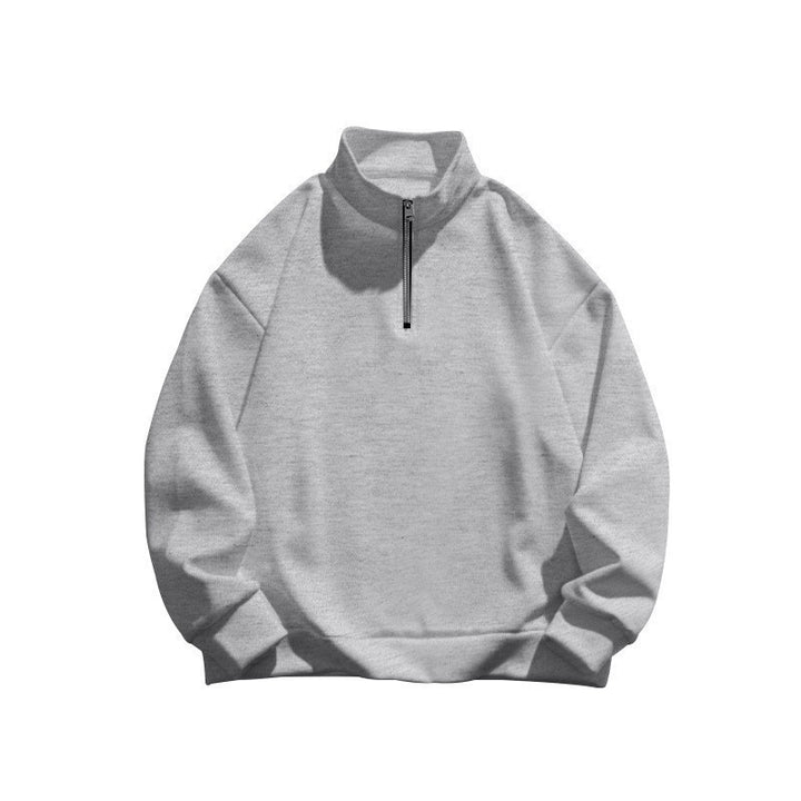 Kvinders komfortable sweater med opretstående krave Skovae