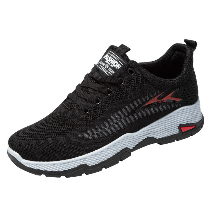 Herrer Performance-sneakers med åndbart mesh-overmateriale og støddæmpende ydersål Stilla