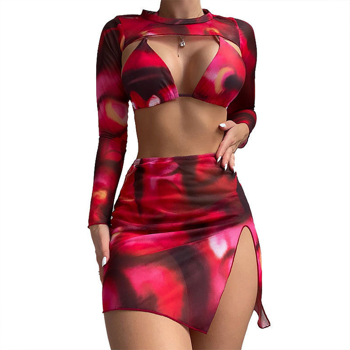 Dame mode ensemble med cut-out design Skovae