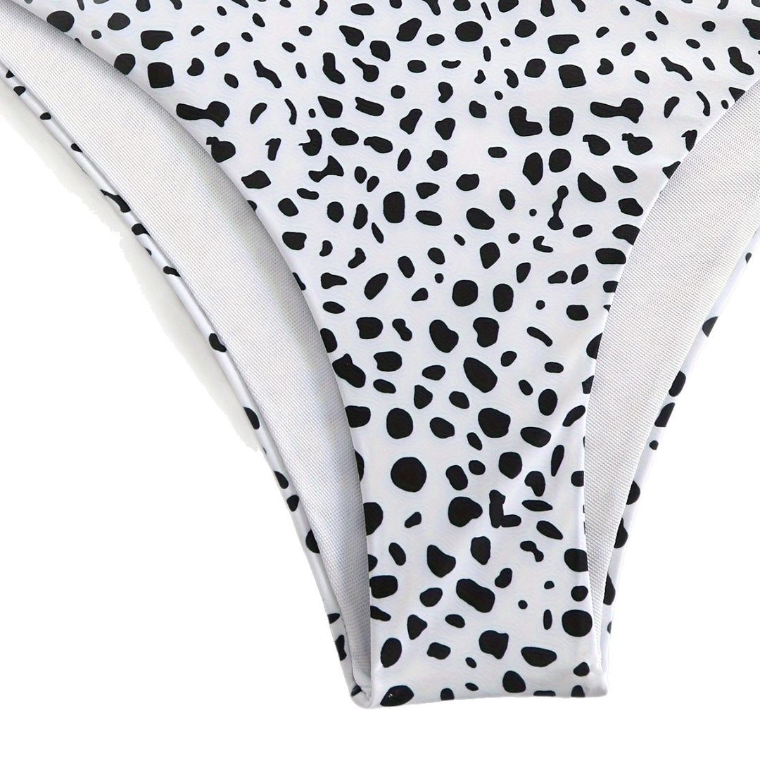 Dame Sporty Bikini-sæt med elastiske stropper Skovae