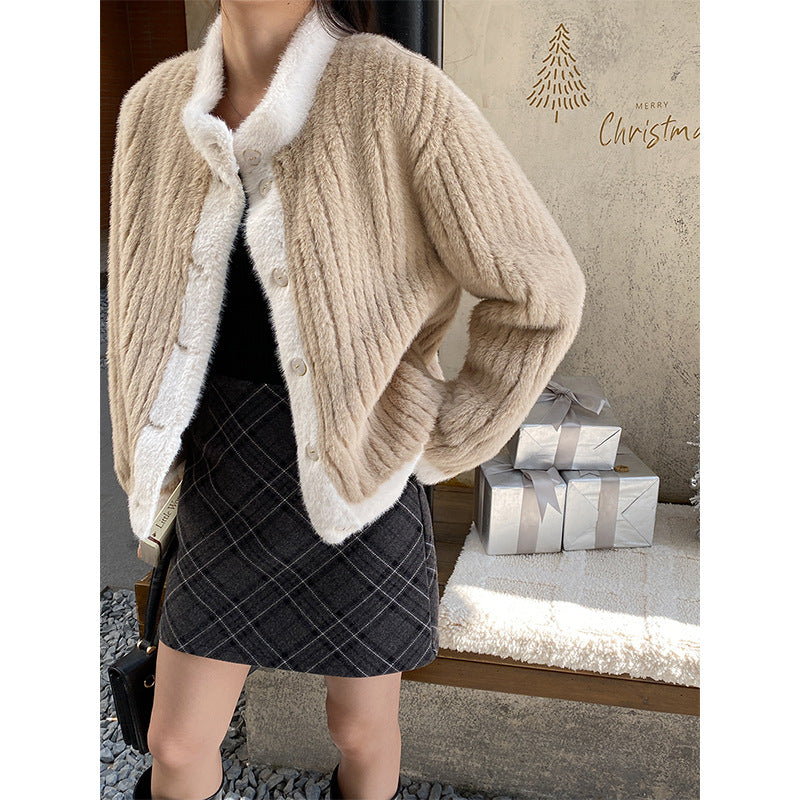 Kvinders fashionable og hyggelige cardigan Stilla