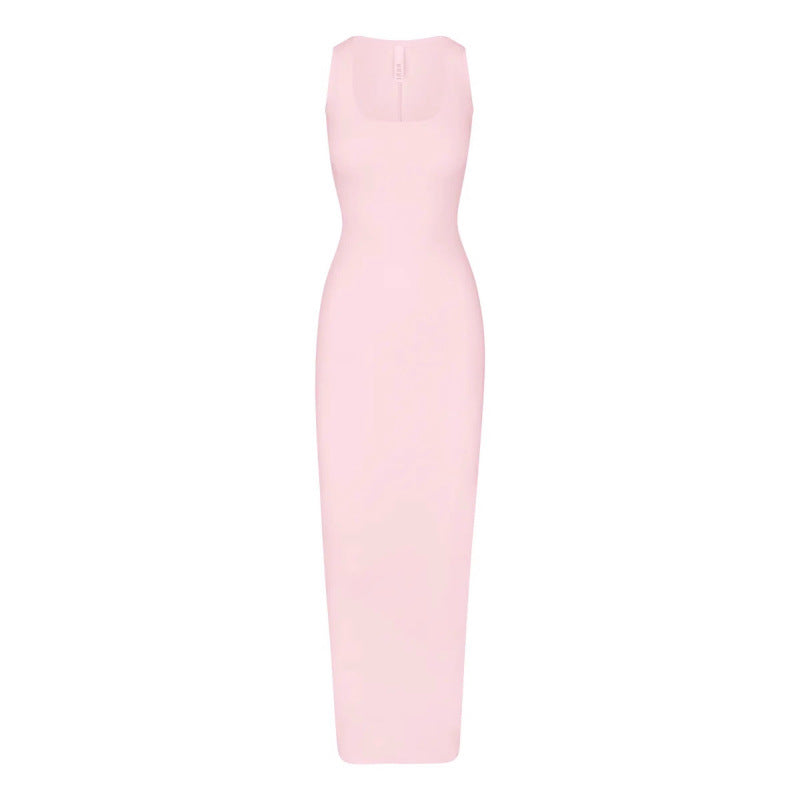 Dame Elegant Ærmeløs Maxikjole Stilla