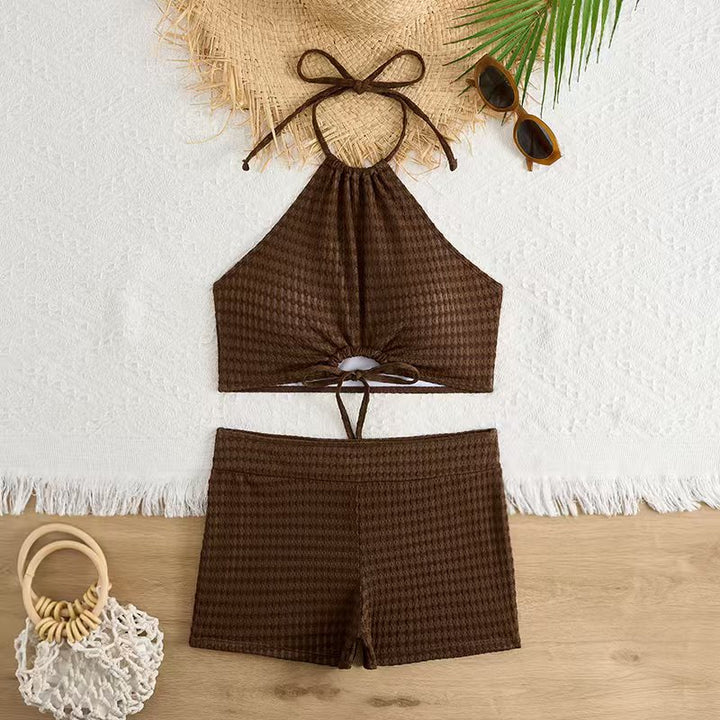 Dame Sporty Bikini-sæt med justerbare stropper og elegant design Stilla