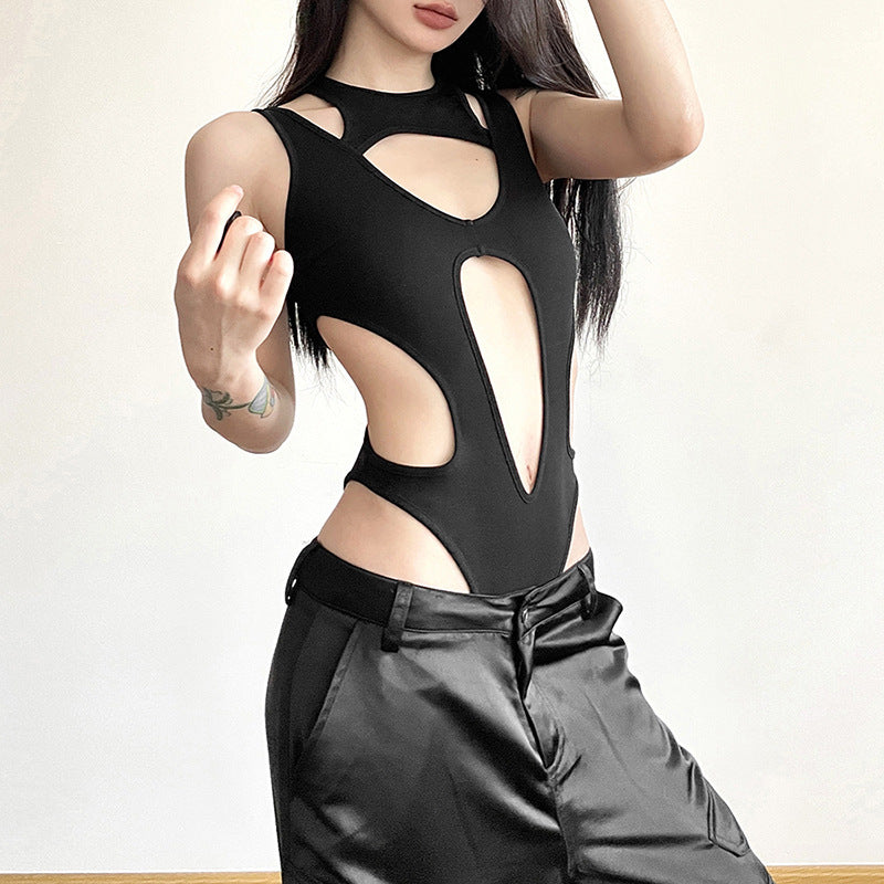 Dame Sporty Cut-Out Badedragt Stilla