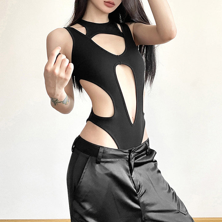 Dame Sporty Cut-Out Badedragt Stilla