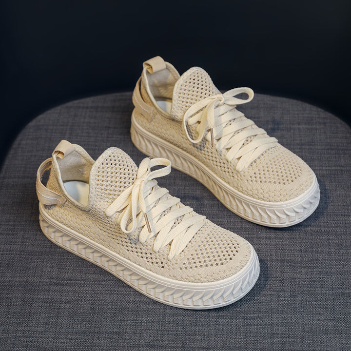Dame Sporty Sneakers med åndbar netoverflade og støddæmpende sål Stilla