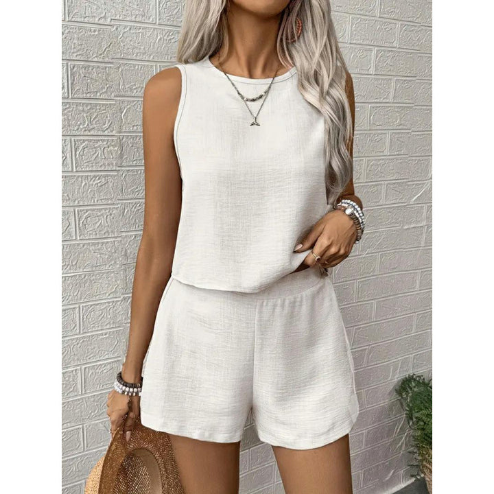 Dame Hæklet-Ryg Playsuit Stilla