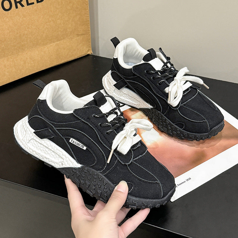 Dame Sporty sneakers med dæmpende sål og åndbart overfladestruktur Stilla