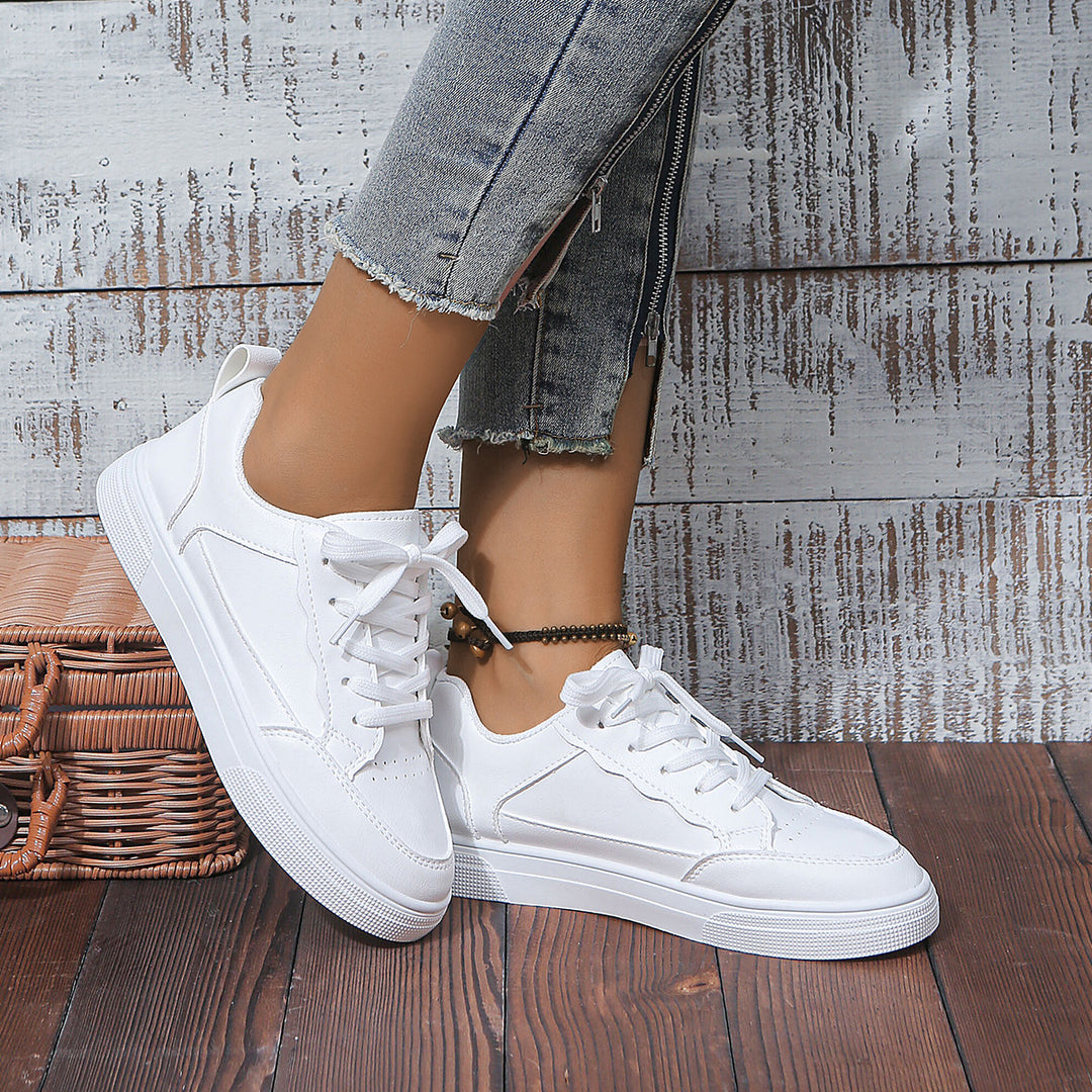 Dame Fritids Snøresko Mode Sneakers Stilla