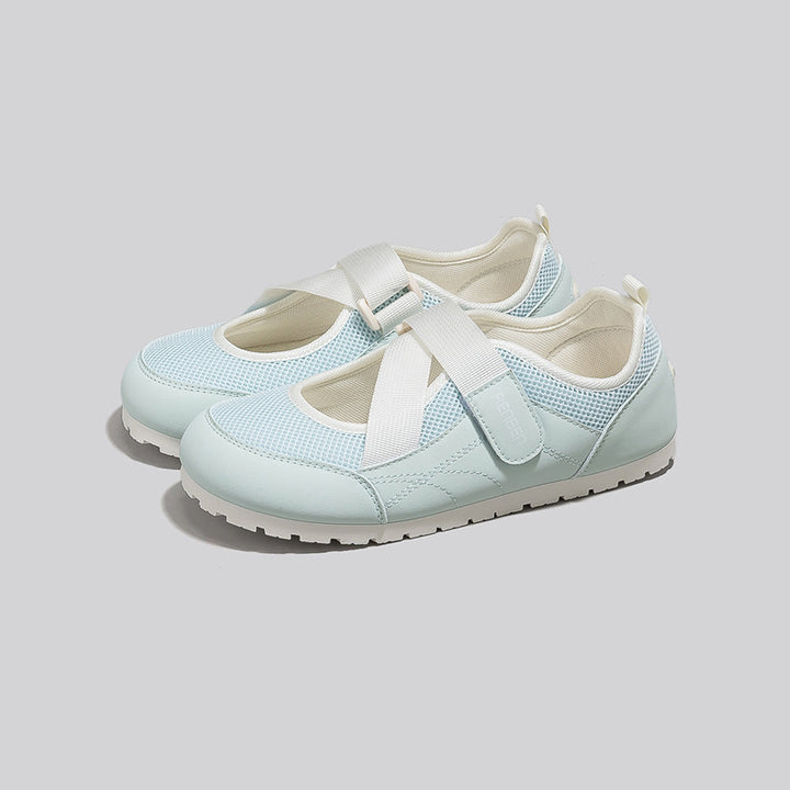 Dame fritids sneakers med elastisk velcro og komfortabel indersål Stilla