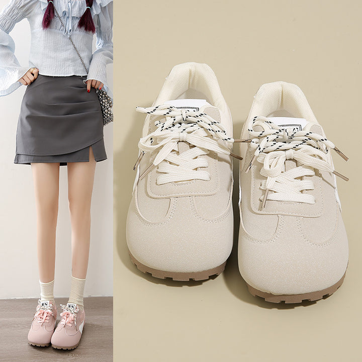 Dame Sporty Løb Sneakers med åndbart Overmateriale og Polstret Såle Stilla