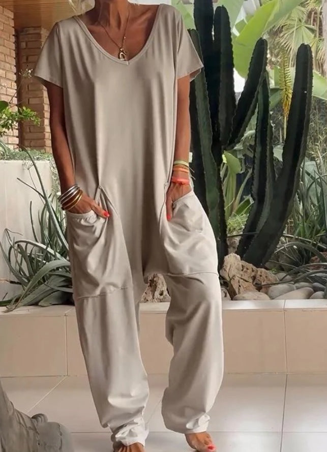 Dame komfortabel jumpsuit Stilla