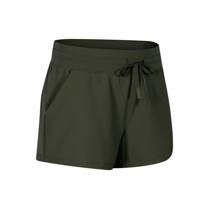 Stilla | Talje Yoga Shorts Til Kvinder