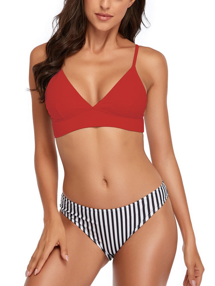 Dame stilfuld Bralette Bikini Sæt Stilla